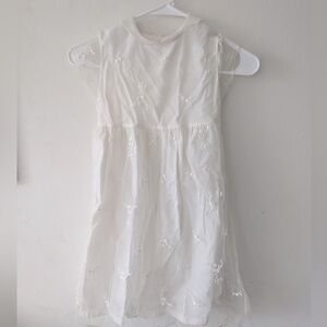 Elegant White Kids Dress